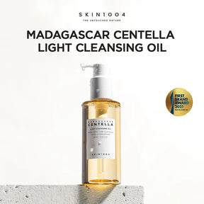 SKIN1004 Madagascar Centella Light Cleansing Oil 6.76 fl.oz, 200ml | Gentle Oil Cleanser for Face, Korean Facial Cleanser, Double Cleansing