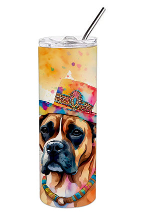 Boxer Hippie Dawg Stainless Steel Skinny Tumbler