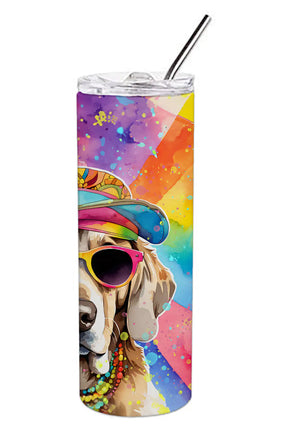 Weimaraner Hippie Dawg Stainless Steel Skinny Tumbler