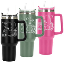 Dream Personalized Tumbler Eras Music Laser Engraved Tumbler Engraved Tumbler 40Oz Engraved Tumbler Tumbler With Handle Singer Fan Merch and Music Lovers Personalized Gifts For MomDadBirthday