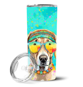 Weimaraner Hippie Dawg Stainless Steel Skinny Tumbler