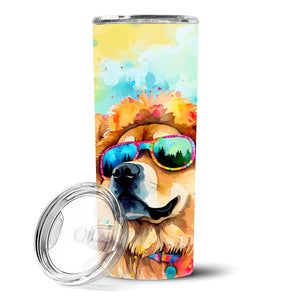 Chow Chow Hippie Dawg Stainless Steel Skinny Tumbler