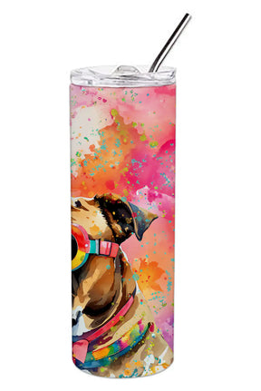 Boxer Hippie Dawg Stainless Steel Skinny Tumbler