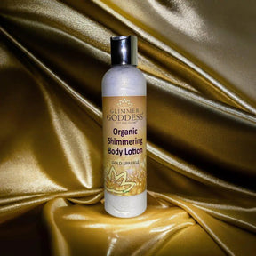 Super Level 3 Gold Body Shimmer Organic Body Shimmer Lotion Moisturizing 8 fl oz