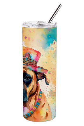 Boxer Hippie Dawg Stainless Steel Skinny Tumbler