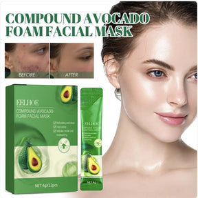 Avocado Fruit Foam Mask - Oil Control & Deep Cleaning