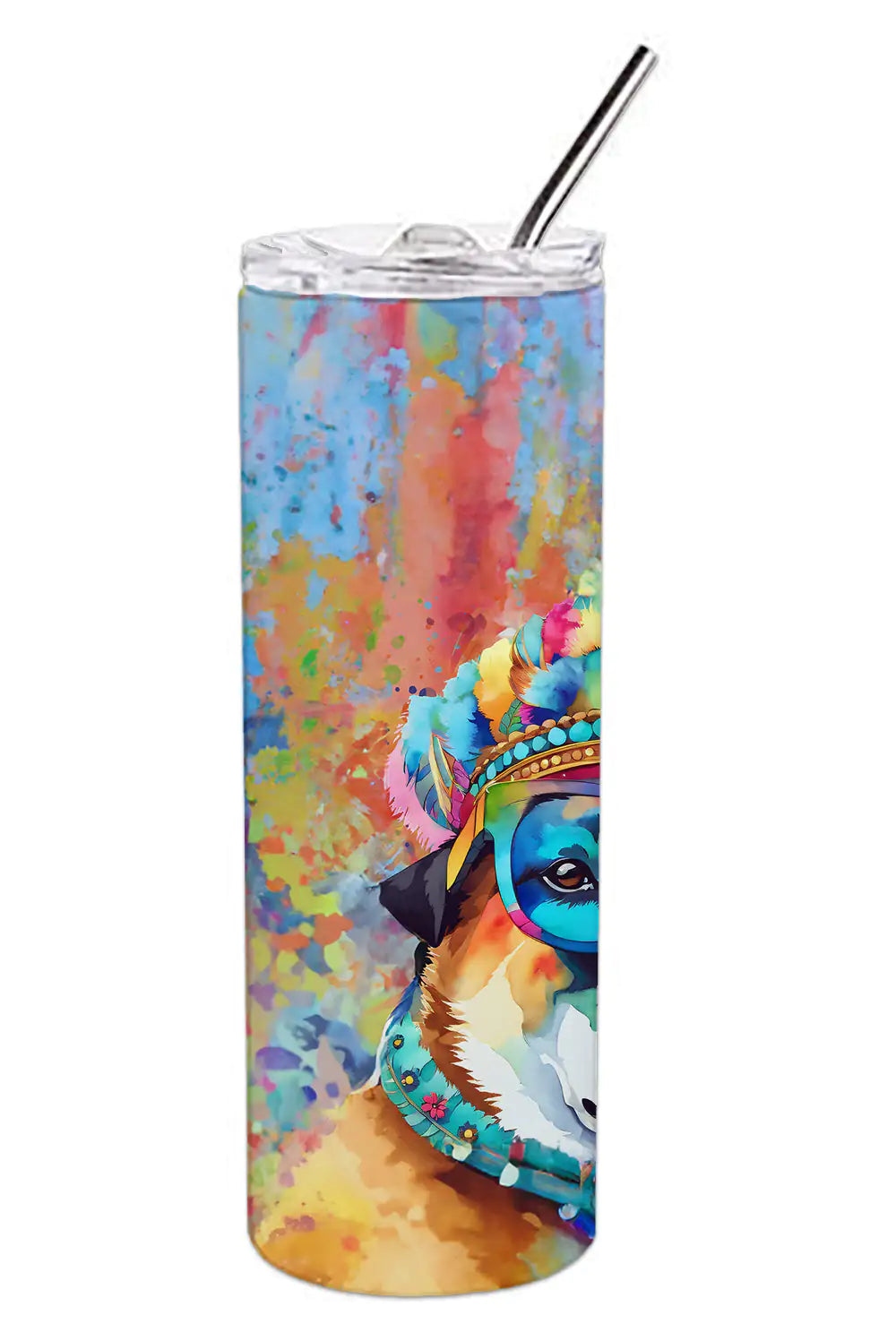 Akita Hippie Dawg Stainless Steel Skinny Tumbler